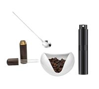 Ziyero WDT TOOL - Set di 4 Accessori da Barista in Ceramica e Flacone Spray, Ideale per Gli Amanti Dell'Espresso, Accessori da Caffè Robusti e Versatili per Intenditori e Professionisti