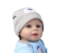 ZIYIUI Bambole Reborn 22 Pollici 55 Centimetri Simulazione Bambole Bambino Realistico Morbido Vinile Silicone Fatto a Mano Bambole Reborn Maschio Ragazzi e ragazze Regali di Natale