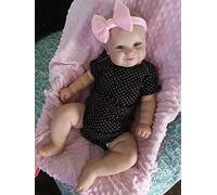 ZIYiUl Bambole Reborn Femmina 22 Pollici 55cm Realistico Vinile Silicone Morbido Simulazione Bebe Reborn Fatto a Mano Rebomn Toddler Bambini Giocattolo Regali di Natale