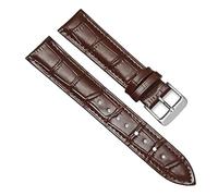 ZIYIWANG Cinturino in pelle compatibile con cinturini for orologi da 12 mm, 14, 16, 18, 20, 22 e 24 di larghezza. Sostituisci il cinturino(Brown-S,14mm)