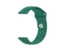 ZIYIWANG Compatibile con il cinturino for orologio sportivo a sgancio rapido 2i, for in silicone impermeabile design perforato, fibbia a scatto(Army Green,Silver Head Clasp)