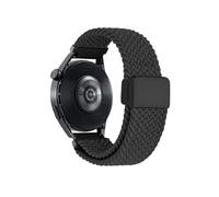 ZIYIWANG Il cinturino in nylon è compatibile con GT5. Il cinturino intrecciato è compatibile con i bracciali GTR4 3 Pro GTS 4 2 e i cinturini for smartwatch da 20 mm e 22 mm.(Black,20mm)