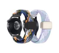 ZIYIWANG Il cinturino in nylon è compatibile con GT5. Il cinturino intrecciato è compatibile con i bracciali GTR4 3 Pro GTS 4 2 e i cinturini for smartwatch da 20 mm e 22 mm.(Cowboy-Violet,22mm)