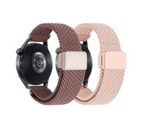 ZIYIWANG Il cinturino in nylon è compatibile con GT5. Il cinturino intrecciato è compatibile con i bracciali GTR4 3 Pro GTS 4 2 e i cinturini for smartwatch da 20 mm e 22 mm.(Purple-Pink,20mm)