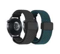 ZIYIWANG Il cinturino in nylon è compatibile con GT5. Il cinturino intrecciato è compatibile con i bracciali GTR4 3 Pro GTS 4 2 e i cinturini for smartwatch da 20 mm e 22 mm.(Black-Blue Gree,20mm)