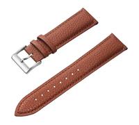 ZIYIWANG Il cinturino in pelle è compatibile sia con uomini che donne e larghezze delle anse vanno da 12 mm a 24(Brown 1,19mm)