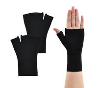Ziyonix 2 Pezzi Guantes de Compresión para Artritis, Tutore Polso Traspirante e Regolabile Elastico Compressione Supporto Polso e Pollice per Artrite Tendinite Distorsione Tunnel Carpale (M)