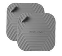 Ziyonix 2 Pezzi Tappi Doccia in Silicone, 15 x 15 cm Tappo di Scarico Quadrato per Lavello da Cucina, Copertura per Scarico in Silicone per Lavandini Bagni Cucine e Docce