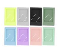 Ziyonix 8 Pezzi Mini Cornice Portafoto 9,2 × 6,1 cm Mini Cornici per Foto Polaroid Piccola Cornice Portafoto da 3 Pollici Colorata Piccole Cornici per Foto Compatibili con Fujifilm Instax
