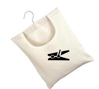 Ziyonix Borsa per Mollette da Bucato con Gancio Sacchetto per Mollette Porta Pinze Bucato Cestino da Esterno 32 x 28cm