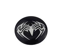 ZiYouao Tappo Manubrio MTB Copri Auricolare con Tappo Superiore dello Stelo della Bicicletta con bullone applicabile a 28,6 mm 1 1/8 quot Serie Sterzo per Bicicletta(Black Spider)