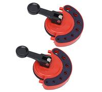Ziyvural Base per Guida Foro Tassello, ABS 4-12mm Locatore per Trapano | Ventosa a leva, foratura verticale del pavimento per parete orizzontale, taglierina per fori per marmo in vetro ceramico,