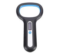Ziyvural Lettore Microchip per Animali 134.2/125kHz Bluetooth ID (BLACK) | Lettore Tag per Animali con Batteria Ricaricabile da 600mAh, Trasferimento Dati Wireless 2.4G, Supporto EMID FDX-B, Memoria