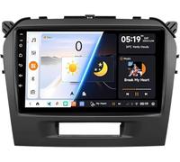 ZIZIBH Autoradio Stereo 2 Din Android 14 Bluetooth per Suzuki Vitara 4 2014-2018 Schermo tattile da 9 pollici Stereo per auto con controllo vocale Carplay Wi-Fi Controllo al volante USB GPS (D7 2G+32G