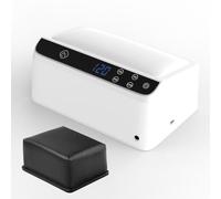 ZIZZON Lampada UV LED per unghie con cuscinetto per braccio, per unghie in gel, 72 W, con 4 timer e touch screen, ideale per uso salone o domestico