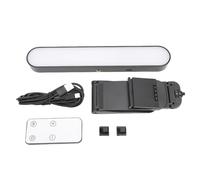 ZJchao 10 luminosità, 3 Colori LED di Riempimento del Computer a LED Luce, Luce, Altezza Multi -angolare la Luce di Riempimento Rotabile per Selfie, Scegli tra Tre modalità di