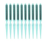 ZJchao 10 Pezzi di Nylon di Inquietazione di Nylon, Maschere per Acconciatura Maschere per Capelli Professionale Set di Pettine Che Prende in Giro la Spazzola per Capelli, Padella del Ratto Salone
