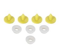 ZJchao 100 Etichette Auricolari per Animali per l'identificazione e la Gestione, Marcatori Auricolari Numerati per Animali Domestici e Bestiame