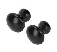 ZJchao 2 Pcs Fungo a Fungo Sha Strumento Rullo Facciale Funghi Guar Sha Massager per Lifting del Viso Riduce le Rughe Gonfiore con una Superficie Liscia di Cristallo Finto per le