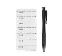 ZJchao 200 Etichette Termoadesive per Abbigliamento, Nastri per Etichette in Tessuto Lavabili per Uniformi Scolastiche, in Tessuto Riutilizzabili, da Cucire Fai da Te, con Nome Personalizzabili per