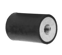 ZJchao 4 pz. Supporti Antivibranti in Gomma Non Tossica Isolatori (DD20*30 M6)