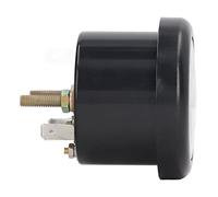 ZJchao 52 Mm MOTORE CARMEFICAZIONE ACQUA GUARNAMENTO Conteme di Temperatura Dell'acqua Marina del Manometro Dell'acqua con Impermeabile Anteriore per Applicazioni Marine (12V)
