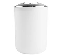 ZJchao 6 Pezzi Accessori per Bagno Impostare Doctocognico Dispenser di Sapone Liquid Dispenser Dispenser di Sapone Pompa con Pinne per Risciacquare la Spazzatura della Spazzola per (WHITE)