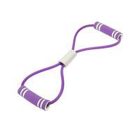 ZJchao 8 Banda di Resistenza, Estrattore a 8 Modelli, Lunghezza Regolabile TPR Fitness Elastico Fascia per la Spalla del Braccio Espansione del Busto Tratto di Bellezza Beauty (PURPLE)