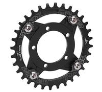 ZJchao Adattatore per 104BCD da 32 Denti per Ruota Dentata per Motore Centrale BBS01 BBS02, Realizzato in Lega di Alluminio, Taglio CNC con Elevata Durezza, Leggero per 7-11 velocità.