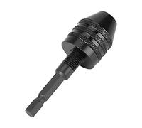 ZJchao Adattatore per Mandrino Trapano, Adattatore per Pinza per Mandrino Autoserrante con Codolo Esagonale 1/4 di Pollice per Punta Trapano per Punta per per Utensile Elettrico per Avvitatore