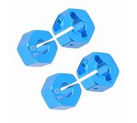 ZJchao Adattatore per Mozzi Ruota Esagonali 4 Pezzi 12mm 7.0 Adattatore per Ruota Esagonale Modello RC Accessorio per Veicoli con Perni e Viti Dadi Esagonali per Ruote Parti RC per Auto, Camion,