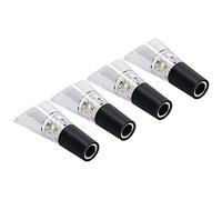 ZJchao Aeratore per Vino, 4 Pezzi PC Versatore per Vino Decanter Beccuccio Aera il Tuo, con Camera D'aria Chiusa per Party Bar Home Travel Camping Regalo di Nozze (GOLD)