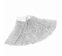 ZJchao Anello Tovagliolo, 8 File Mesh Wrappon Anelli da Tovagliolo per Bulk Paperino per il Matrimonio Caldo di Natale Caldo (#3)