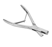 ZJchao Applicatore per Marchi Auricolari, Pinze per Marchi Auricolari con Pinze per in Acciaio Inossidabile a Forma di USA Pinza per Ar Tagger per Animali da Fattoria Forniture di Bestiame (Forma a
