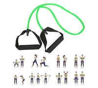 ZJchao Bande, elasticità dello Yoga Elasticità della Cintura di Spinta in Tessuto Bande Che Espandono per Perdere Peso per Riabilitazione, Allenamento di Base e Forza (GREEN)