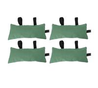 ZJchao Barriera Dell'acqua di Inondazione Sacchi di Sabbia Riutilizzabile di Sabbia Riutilizzabile di Sabbia Ispessita in Silicone Organico per Protezione della Finestra della Porta (GREEN)
