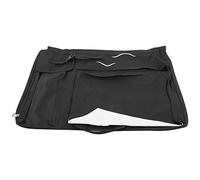 ZJchao Borsa d'arte, Borsa per Portfolio Artistico in Stoffa di Oxford con Sacchetti d'arte di Design con Fibbia per Rifornimenti per il Disegno ' (BLACK)