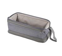 ZJchao Borsa di Stoccaggio Dell'asciugatrice per Capelli Organizzatore di Viaggio per Asciugacapelli Accessori per Ugelli Diffusore con Rivestimento in Colance Design Appeso Design e (GREY)