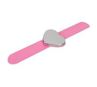 ZJchao Bracciale Magnetico con Cinturino Polso - Bracciale Schiaffo in Silicone a Forma di Cuore per Truccatori Professionisti e Saloni di Bellezza - Strumento Versatile e Leggero