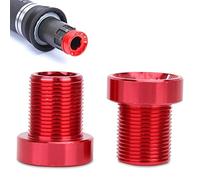 ZJchao Bulloni del Movimento Centrale Scanalati, Bulloni di Fissaggio della Pedivella con Cappucci della Bici Bullone della Pedivella per Bici (#02)