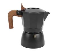 ZJchao Caffettiera da Piano Cottura, da 2 Tazze in Lega di Alluminio Vintage con Doppie Valvole, per un Ricco e Birra Fatta in Casa (100 ml)