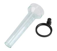 ZJchao Calibro di Pioggia Esterno e Plastica Calibro Pioggia Calitto di di 35 Mm capacità di Grande Carattere Trasparente Misura del Tubo Guaggio di per Giardino Esterno Cortile