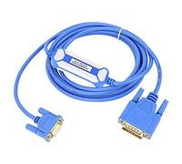 ZJchao Cavo di Programmazione per S5, Pc Tty, Blu con Connettore Placcato Oro Cavo di Programmazione in PVC Pc Tty, Programmatore di di Download dei Dati di Comunicazione per PLC Serie S5