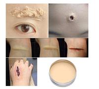 ZJchao Cera Cerato Kit di Trucco per Effetti Speciali per le Feste a Tema Horror Cosplay di Halloween con Materiale di Cera Non Adatto Alla Pelle 30G/15G Opzionale (204)