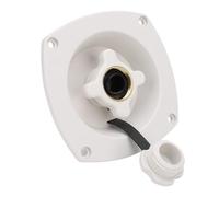 ZJchao Collegamento Dell'Ingresso dell'Acqua per, Installazione Rapida, Uso Efficiente, Sicurezza Avanzata, Connettore di Ingresso a Riempimento di Città per per Yacht ATV, Dotato di (White)