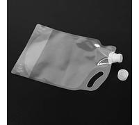 ZJchao Contenitore d'acqua Pieghevole, Contenitore d'acqua da Campeggio con Bocchetto 2L Piegatura Portatile Bottiglia ' Pieghevole per Escursioni in Campeggio Esterno