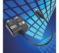 ZJchao Convertitore da Coassiale a, Uscita Modulatore Collegamento/sincronizzazione ABS Professionale IO20 con Convertitore TV Conversione Video Speciale da Coassiale a da a per HD BOX