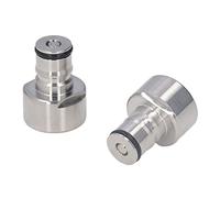 ZJchao Convertitore di Rubinetto della Birra, Adattatore da Cucina da 5/8fpt Adattatore Keg Accoppiatore Blocco Kit Kit di Conversione a Sfera in Acciaio Inossidabile Blocco a Sfera