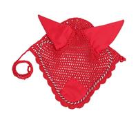 ZJchao Copri Orecchie da Cavallo in Cotone Traspirante per Protezione dalle Mosche, Equipaggiamento Equestre per Sensibili, Velo Antimosche in Maglia Morbida con vestibilità