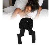 ZJchao Cuffia Per Capelli Lunghi 2 In 1 Per Dormire, Estensioni Dei Capelli Trecce Dreads Intrecci Protezione Cuffia Per Il Sonno Traspirante Cura Dei Notturna Per Le Donne Con (BLACK)